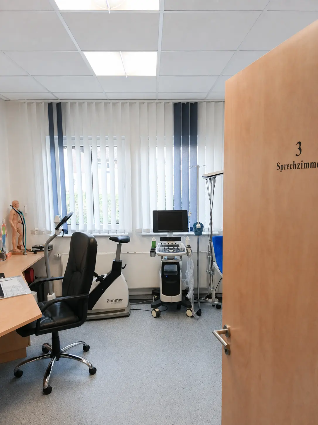 Sprechzimmer 3 – mit Ultraschall & Ergometrie